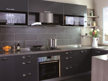 整體不銹鋼櫥柜效果圖