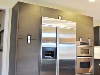 整體不銹鋼櫥柜效果圖